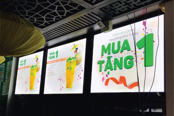 Hộp đèn LED siêu mỏng bền đẹp, chất lượng