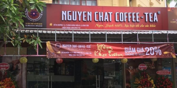 L&agrave;m bảng hiệu c&agrave; ph&ecirc; nguy&ecirc;n chất tại quận B&igrave;nh T&acirc;n