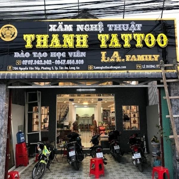 Làm bảng hiệu tiệm xăm hình nghệ thuật