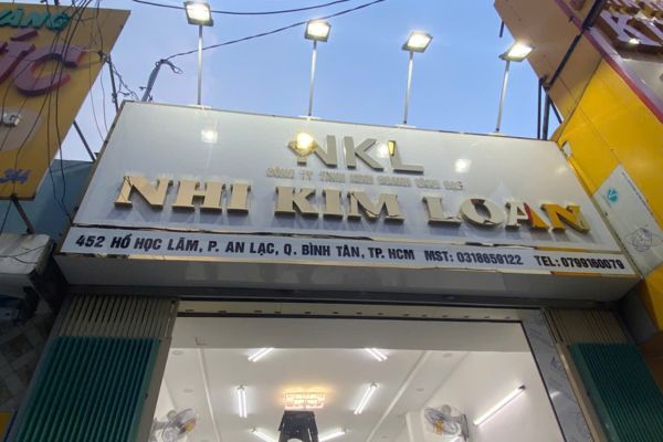 L&agrave;m bảng hiệu quận B&igrave;nh T&acirc;n NKL