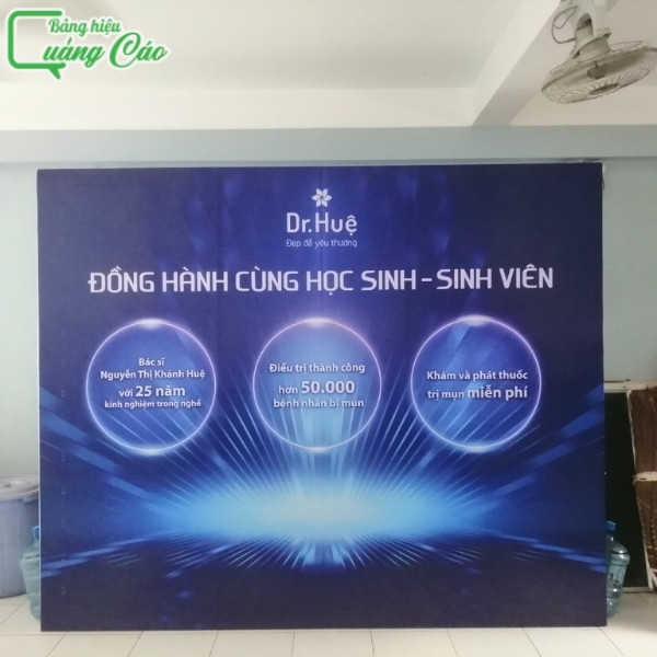 Mẫu backdrop nổi bật, thu hút tại quận 4