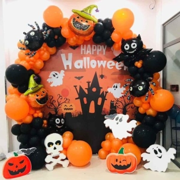 Mẫu backdrop Halloween thiết kế bền đẹp