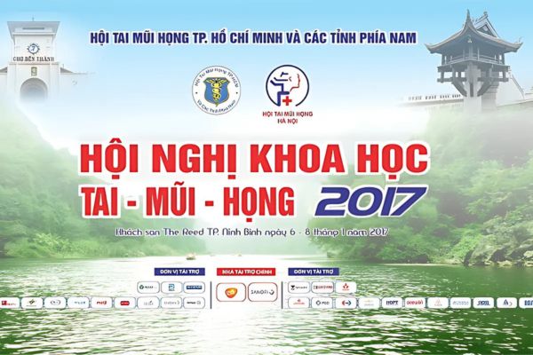 Mẫu thiết kế backdrop hội nghị khoa học