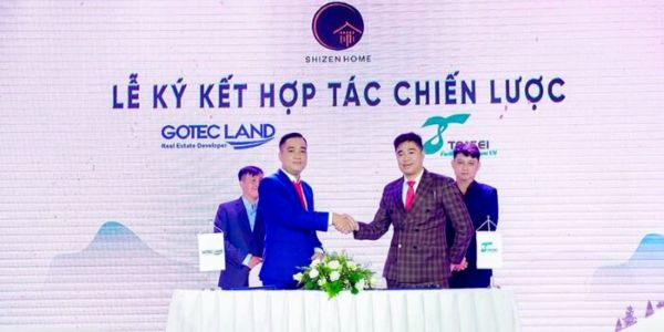 Backdrop lễ ký kết hợp tác chiển lược