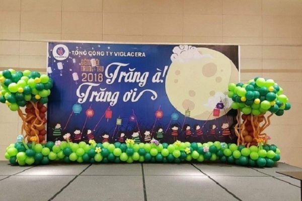 Thi công backdrop Trung Thu giá rẻ tại tphcm