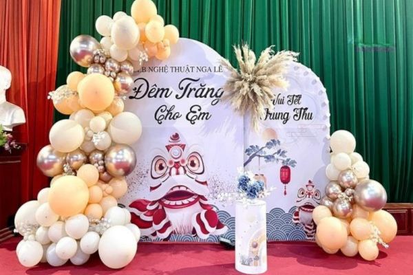Backdrop Trung Thu Đêm trăng cho em