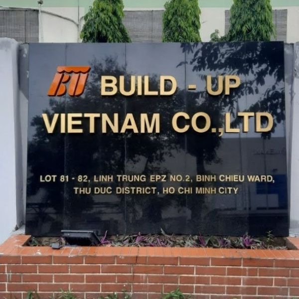 Thi công bảng hiệu đá hoa cương nhân tạo 