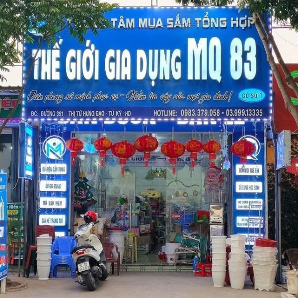 Bảng hiệu đồ gia dụng hộp đèn LED