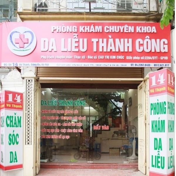 Bảng hiệu phòng khám Thành Công