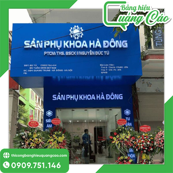 Bảng hiệu phòng khám sản phụ khoa chuyên nghiệp