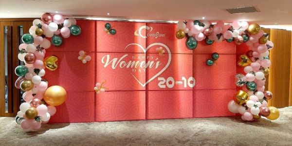 Mẫu backdrop check in ngày quốc tế phụ nữ 20-10