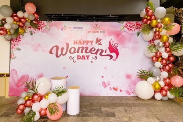 Thiết kế và in ấn backdrop 20-10 tại TPHCM