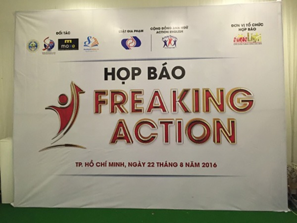 Mẫu backdrop họp báo đẹp, ấn tượng