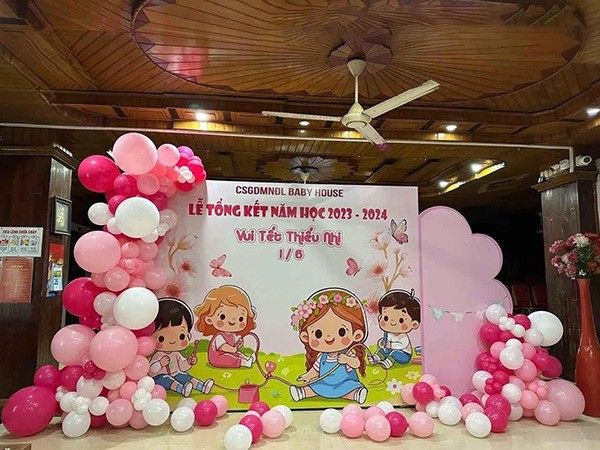 Mẫu phong nền ngày Quốc tế Thiếu Nhi