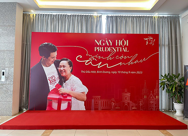 Thi công backdrop sự kiện tại TPHCM