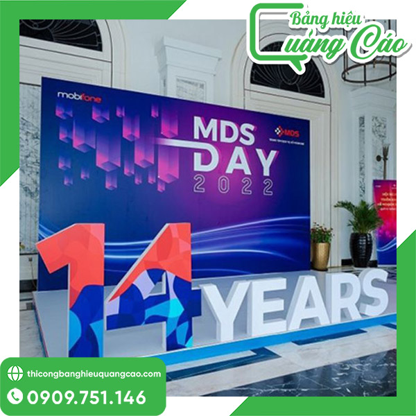 Mẫu backdrop sự kiện chuyên nghiệp, đẹp, nổi bật