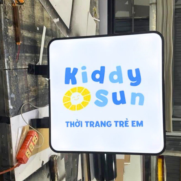 Mẫu biển vẫy shop quần áo, thời trang trẻ em