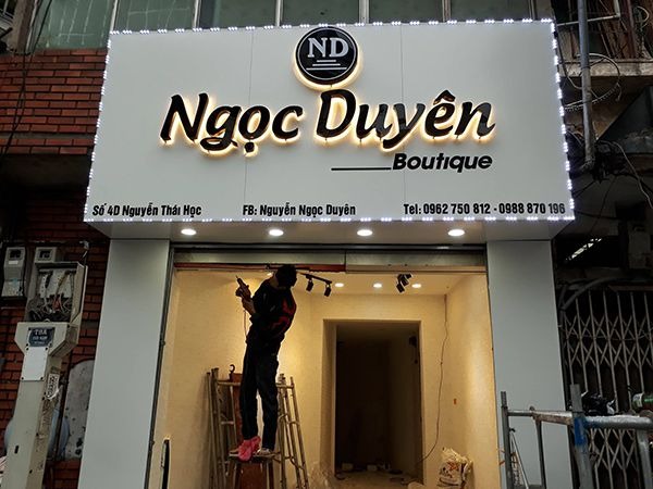 L&agrave;m bảng hiệu chữ nổi uy t&iacute;n, chuy&ecirc;n nghiệp
