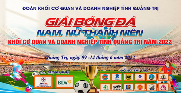Mẫu backdrop bóng đá nam, nữ đẹp