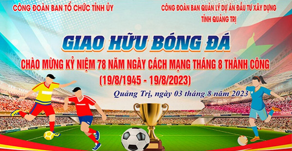 Mẫu backdrop giải bóng đá kinh điển đẹp