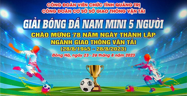 Mẫu backdrop bóng đá nam mini 5 người ấn tượng