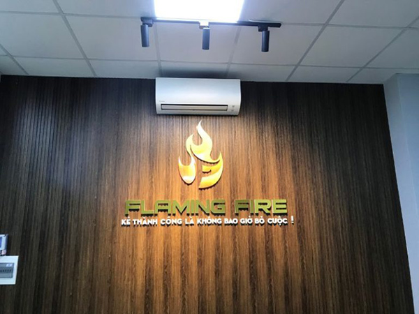 Mẫu backdrop công ty, văn phòng sang trọng