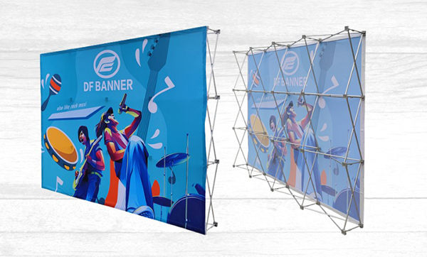 Mẫu backdrop di động sự kiện âm nhạc