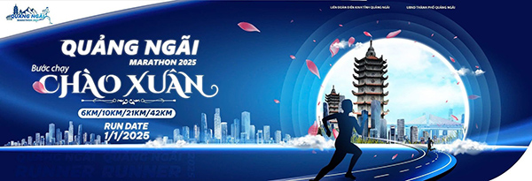 Mẫu backdrop giải chạy chào Xuân