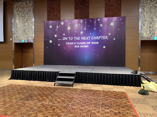 Mẫu backdrop hiflex họp mặt, họp lớp đẹp