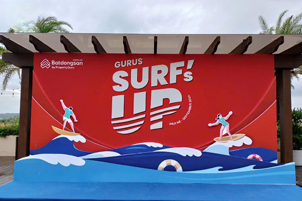 Mẫu backdrop hiflex sự kiện đẹp
