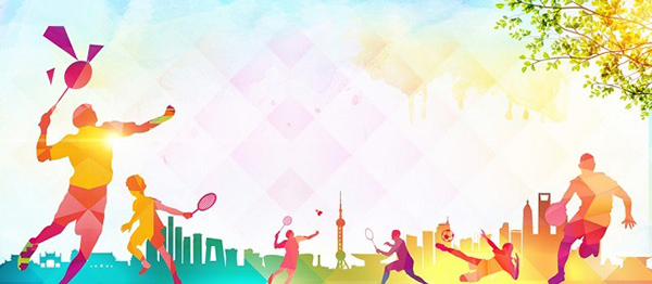 Background ngày hội thể thao đẹp