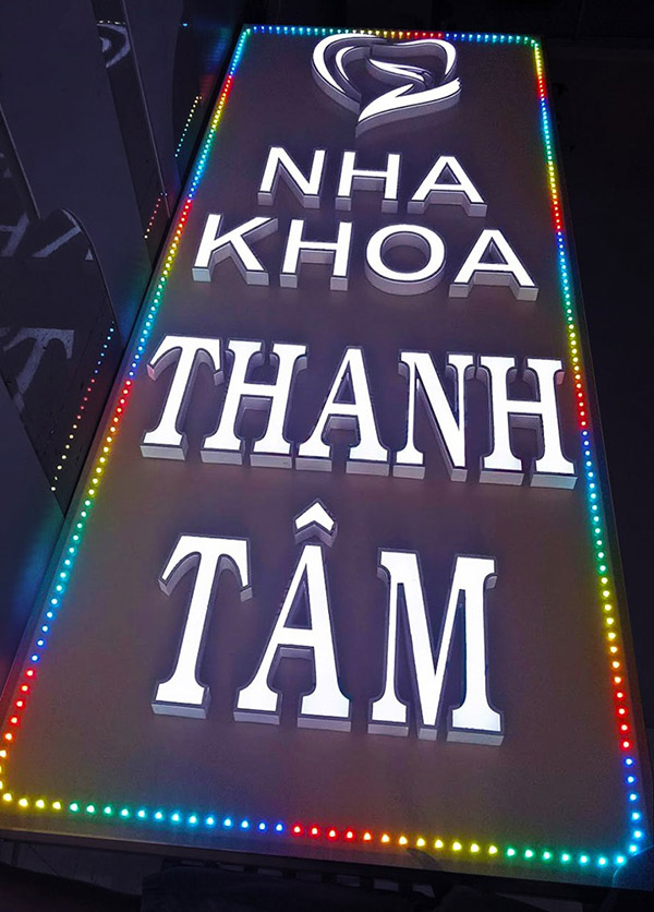 Mẫu biển vẫy nha khoa đẹp