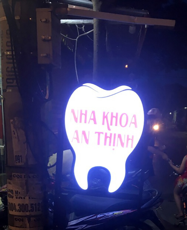 Làm biển vẫy nha khoa giá rẻ tại TPHCM