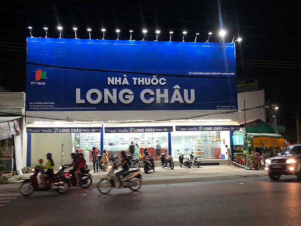 Mẫu bảng hiệu nhà thuốc Long Châu