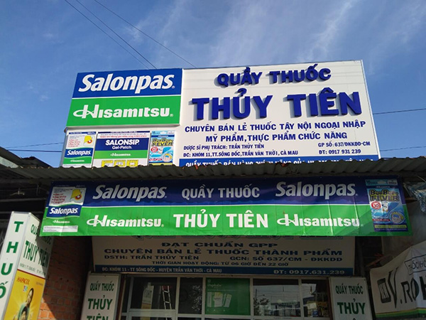 Mẫu bảng hiệu nhà thuốc đẹp