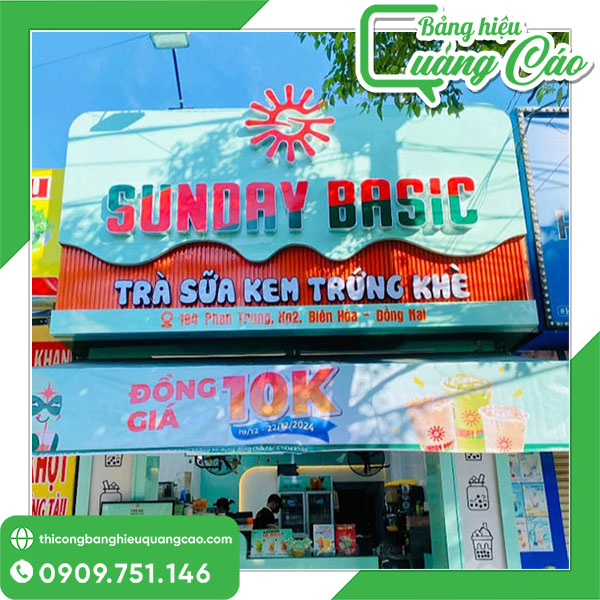 Mẫu Bảng Hiệu Tr&agrave; Sữa Đẹp, Gi&aacute; Rẻ V&agrave; Thu H&uacute;t