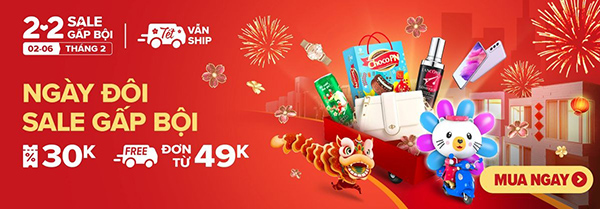 Thiết kế băng rôn giảm giá 