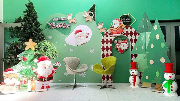 Phông nền noel ấn tượng