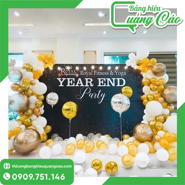 Mẫu Backdrop Year End Party Đẹp, Mới Nhất 2025
