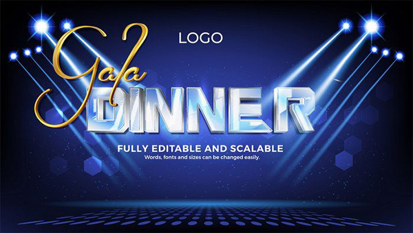 Mẫu thiết kế backdrop gala dinner sáng tạo