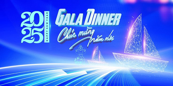 Mẫu background gala dinner đẹp