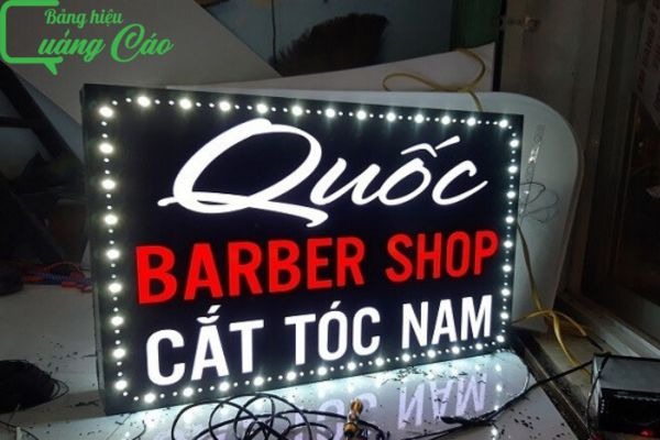 Mẫu bảng hiệu cắt t&oacute;c nam đẹp