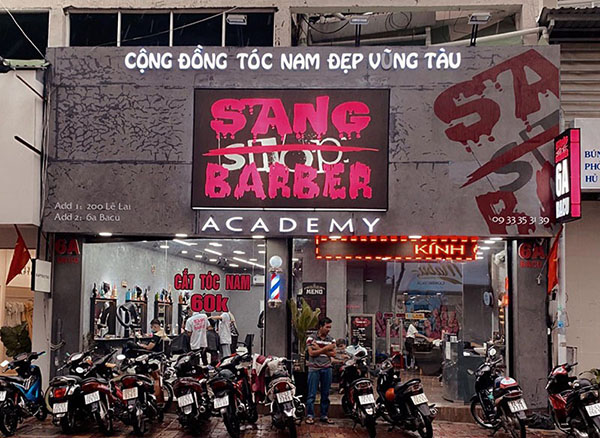 Mẫu biển quảng c&aacute;o barber shop đẹp