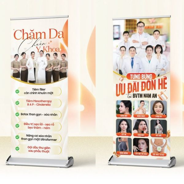 Dịch vụ in standee giá rẻ, chất lượng cao tại TPHCM
