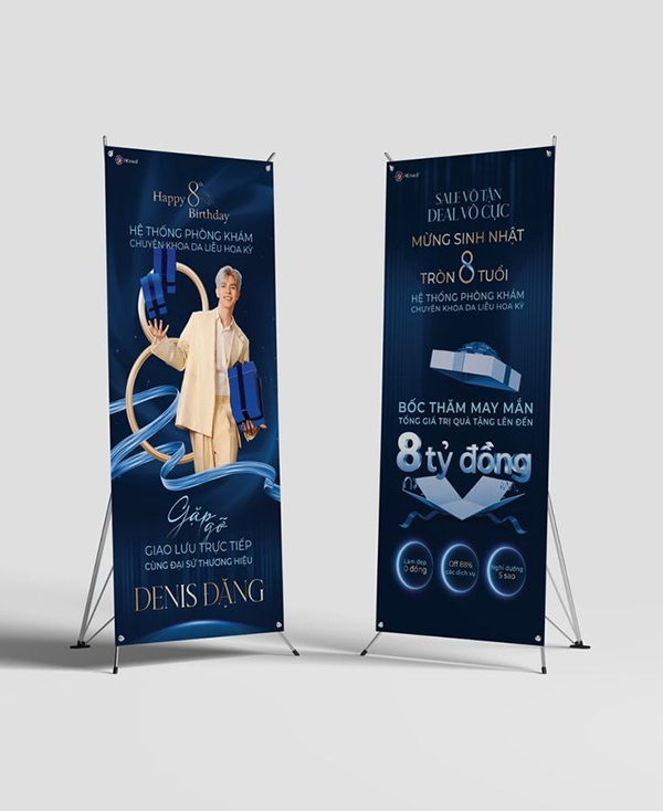 In standee uy tín, theo yêu cầu