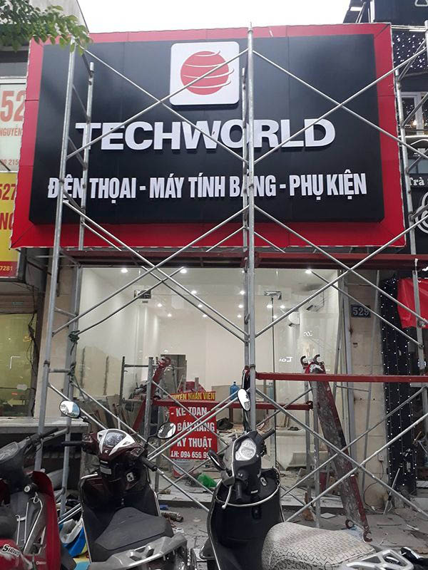 L&agrave;m bảng hiệu điện thoại gi&aacute; rẻ, trọn g&oacute;i TPHCM