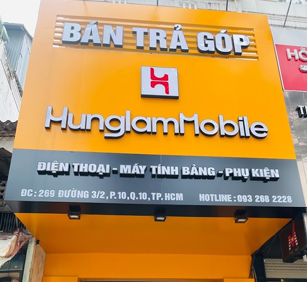 Mẫu biển quảng c&aacute;o cửa h&agrave;ng điện thoại đẹp