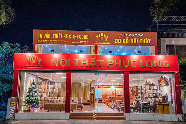 Thiết kế bảng hiệu nội thất Ph&uacute;c Long