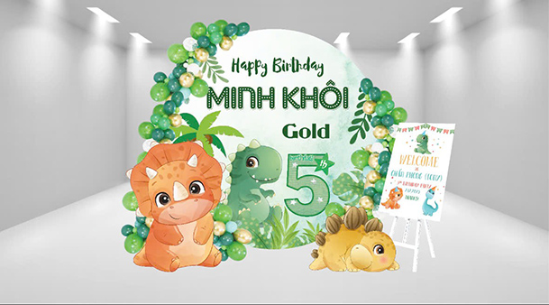 Thiết kế background sinh nhật đẹp, độc đ&aacute;o