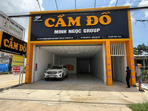 Mẫu bảng hiệu cầm đồ đẹp